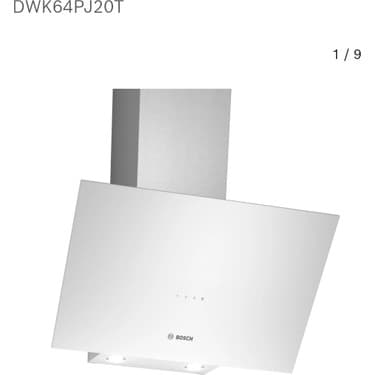 Bosch Beyaz Ankastre Set (HBF512BW1T Fırın - PKE612FA2E Ocak - DWK64PJ20 Davlumbaz) 4