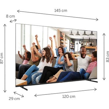 THOMSON 65UG4S14 65" 164 Ekran Uydu Alıcılı 4K Ultra HD Smart Google LED TV 2