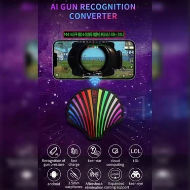 KuGamer M4 Mobile Game Converter Adapter | Otomatik Tanıma | Klavye Mouse Dönüştürücü | Rgb LED Destekli Oyun Aparatı 4