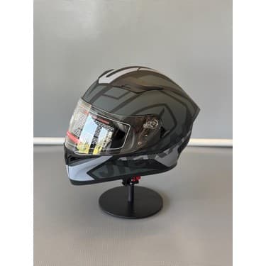 JK20 Jk 316 J1 Grey Full Face Motosiklet Kaskı 2
