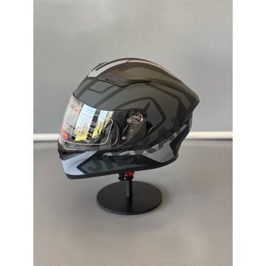 JK20 Jk 316 J1 Grey Full Face Motosiklet Kaskı 3