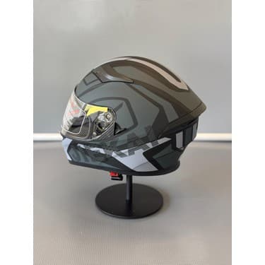 JK20 Jk 316 J1 Grey Full Face Motosiklet Kaskı 4