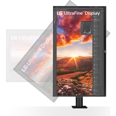 LG UltraFine Display 32UN880K-B 31.5'' 60Hz 5ms IPS UHD 4K Pivot 3840x2160 HDR10 Ergonomik Standlı Monitör 3