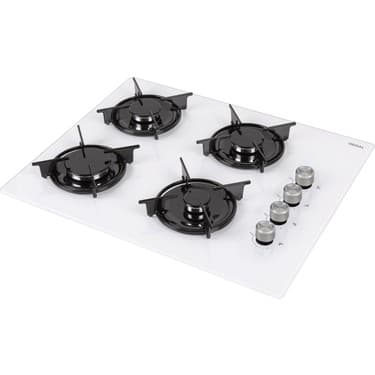 Regal AO 65041 BC-DG 65 cm 4 Gözlü Gazlı Ankastre Ocak - Beyaz Cam Yüzey 2