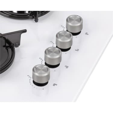 Regal AO 65041 BC-DG 65 cm 4 Gözlü Gazlı Ankastre Ocak - Beyaz Cam Yüzey 4