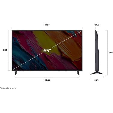 LG 65QNED70A6A 65'' 165 Ekran Uydu Alıcılı 4K Ultra HD Smart QNED TV 4