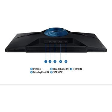 Samsung Odyssey G3 27 inç 180Hz 1ms Full HD Pivot Oyuncu Monitörü (LS27DG302EUXUF) 6