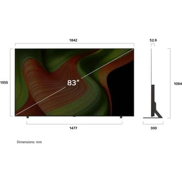 LG OLED83B56LA 83'' 210 Ekran Uydu Alıcılı 4K Ultra HD Smart webOS OLED TV 5