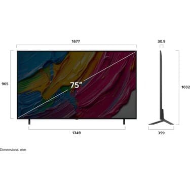 LG 75QNED80A6A 75'' 190 Ekran Uydu Alıcılı 4k Ultra HD Smart QNED TV 5