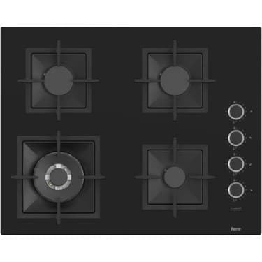 Ferre Lüx Fryart Siyah Ankastre Set (XE64CS + SC405-WFA + D080-SA) 600M3 36 Db. Yüksek Emiş Gücü 4
