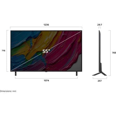 LG 55QNED80A6A 55" 140 Ekran 4K Ultra HD Smart webOS QNED TV 4