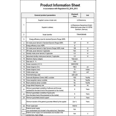 LG 75NANO80A6B 75 inç 191 Ekran 4K UHD Smart webOS NanoCell TV 8