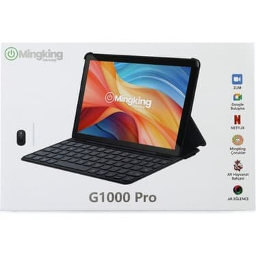 Mingking G1000 Pro Tab 16GB Ram 512GB Rom 10,1 Fhd Tablet Pc MAVİ (Tablet + Klavye + Kılıf + Kalem) 2