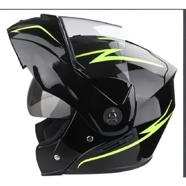 Gümrük Bey Uchoose Fmvss 216 Dot Sertifikalı Tüm Yüz Tam Koruma Motosiklet Kaskı Xl (61-62 Cm.) 3