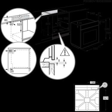 Electrolux KODDP77WX Ankastre Fırın 2