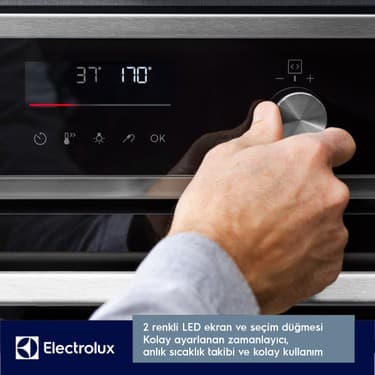 Electrolux KODDP77WX Ankastre Fırın 6