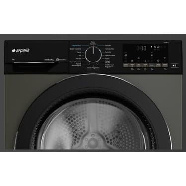 Arçelik 911 Kmp Ig 9 kg Çamaşır Kurutma Makinesi Manhattan Grey 3