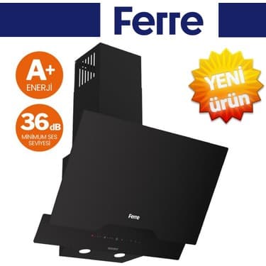Ferre Silenart Yeni Seri Ultra Sessiz Siyah Ankastre Set (QBL62CS + MS261+ D063 -Sa) 2