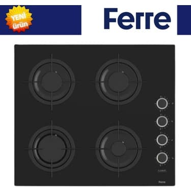 Ferre Silenart Yeni Seri Ultra Sessiz Siyah Ankastre Set (QBL62CS + CS205-FA + D080 -Sa) 3
