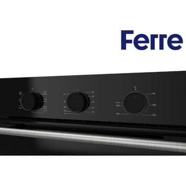 Ferre Silenart Yeni Seri Ultra Sessiz Siyah Ankastre Set (QBL62CS + CS205-FA + D080 -Sa) 4