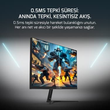 James Donkey Epic P20 27'' 240Hz 0.5ms Fhd Va Gaming Monitör (Sıfır Ölü Piksel Garantili) 3