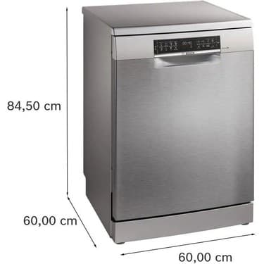 Bosch SMS6ECI83T Bulaşık Makinesi 8 Programlı Paslanmaz Çelik 5