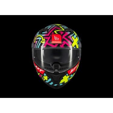 Mt Helmets Kask mt Braker Sv Crazy Teddy B7 Parlak 2
