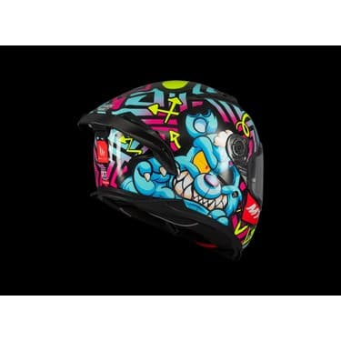 Mt Helmets Kask mt Braker Sv Crazy Teddy B7 Parlak 3