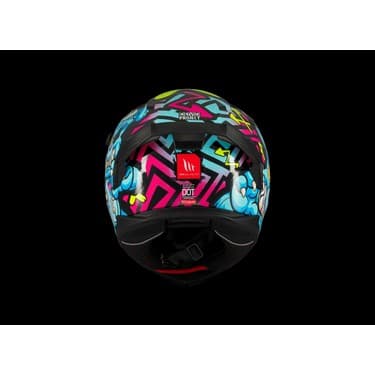 Mt Helmets Kask mt Braker Sv Crazy Teddy B7 Parlak 4