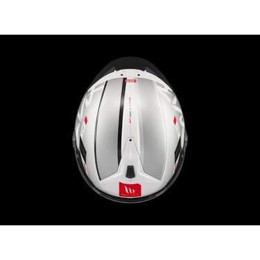 Mt Helmets Kask mt Cosmo Sv Silence A2 Gloss Gümüş Gözlüklü 5