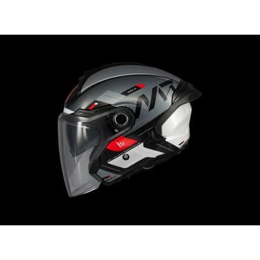 Mt Helmets Kask mt Cosmo Sv Silence B2 Gloss Füme Gözlüklü 2