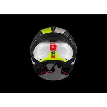 Mt Helmets Kask mt Cosmo Sv Silenceb3 Gloss Sarı Gözlüklü 4