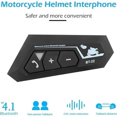 Hall Breathe Bluetooth Moto Kulaklık ve Intercom Sistemi - Kablosuz Konfor ve Ses Kalitesi 2