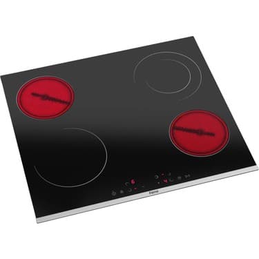 Ferre MS263 Siyah Vitroseramik Elektrikli Ocak 60 Cm, Çift Halkalı (Dual) Pişirme Gözlü 2