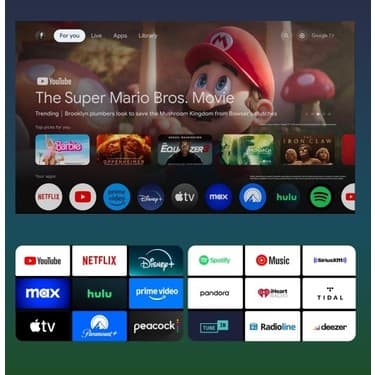 Wismann 50" 127 Ekran Uydu Alıcılı Ultra HD Google Smart QLED TV 3