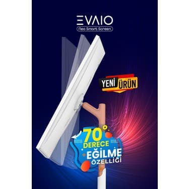 EVAİO Neo 32 Inç 80 Ekran HDD Full HD Taşınabilir Android Smart LED Ayaklı Ekran 8