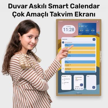 NPO NW3299T 32'' Full Hd 4/64GB Android Dokunmatik Dijital Aile Takvimi Smart LED Ekran 2