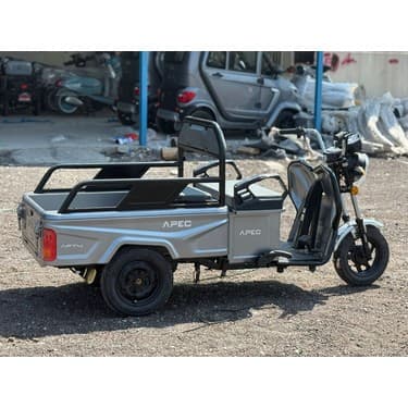 Volta APEC Apec Apt4 Üç Tekerlekli Elektrikli Motosiklet Yüksek Taşıma Kapasitesi ile 3