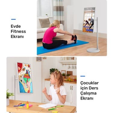 NPO SW3293T 32'' Full HD 4/128GB Android Dokunmatik Şarjlı Taşınabilir Smart Led Ekran 5