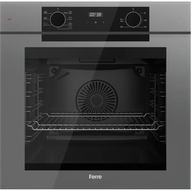 Ferre Grey FryArt 3 Lü Ankastre Set ( QEP63CPR - SC408-WFA - D082-SA ) A++ Sessiz Davlumbaz - 65 cm Wok Bek Ocak 2