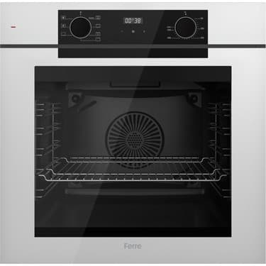 Ferre Fryart&flowart Solivra Sessiz Davlumbaz Elektrikli Beyaz Ank. Set (D064-SA + MS263 + QEP63CB) 4