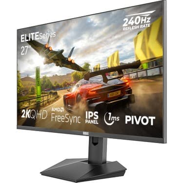 Dragos ELITESeries E270QHD240 1ms QHD 240hz 2560x1440 27" FreeSync IPS Pivot Oyuncu Monitörü 2