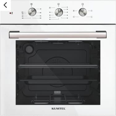 Kumtel Beyaz Ankastre Set (KO40TA Ocak - B66S2MT Fırın - DA6830 Davlumbaz) 4