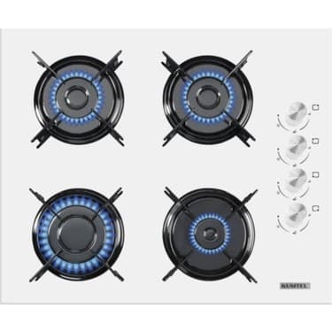 Kumtel Beyaz Ankastre Set (KO40TA Ocak - B66S2MT Fırın - DA6830 Davlumbaz) 5