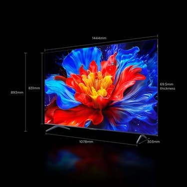 TCL 65T8C 65 inç 165 Ekran 4K Ultra HD QLED Google TV 7