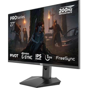 Dragos Proseries P270FHD200 27" FHD 200Hz 1ms IPS Pivot Oyuncu Monitörü (FreeSync/G-Sync) 2