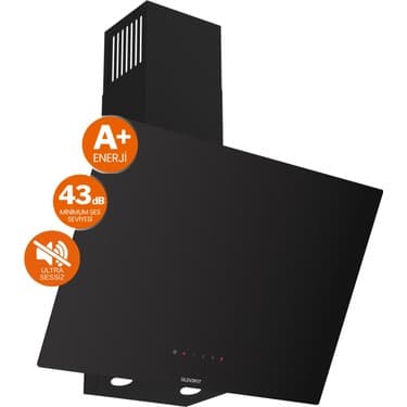 Ferre Fryart&flowart Elistro Sessiz Davlumbaz Elektrikli Inox Ank. Set (D077-SA + MS263 + XE63MI) 2