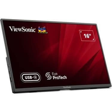 Viewsonic VA1650 16" 60Hz 7ms Hdmı+Usb-C Fullhd IPS Taşınabilir Monitör 2