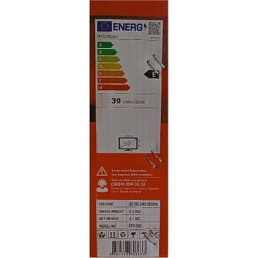 Technozi Uydu Alıcılı Full Hd Smart LED Tv 2+2 HDMI USB ETV-332 32" 81 Ekran + Askı Aparatı 5