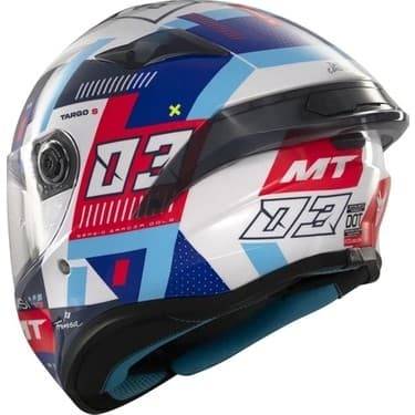 Mt Helmets Kask mt Helmets Targo S D7 Mavi Sergio Garcıa 4